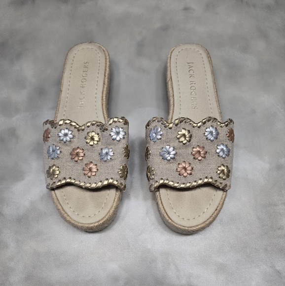 Jack Roberts Esperelle/Platform Sandals. Size 7.5M - Picture 1 of 9